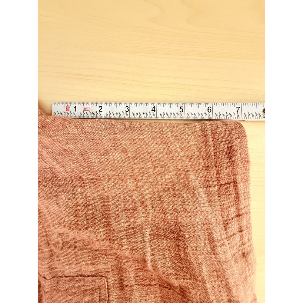 Poetry Linen Cotton Summer Capsule Shorts 6 Terracotta Rose Preppy Beach Vacay - Picture 6 of 7